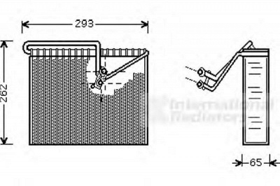 VAN WEZEL 3700v372 -  Испаритель, кондиционер